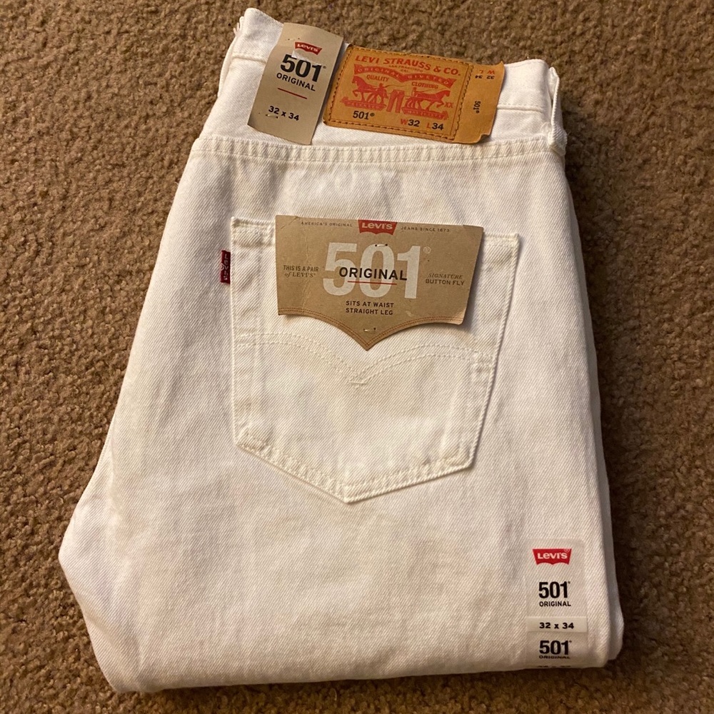 NWT Levi’s 501 Original Fit 32x34